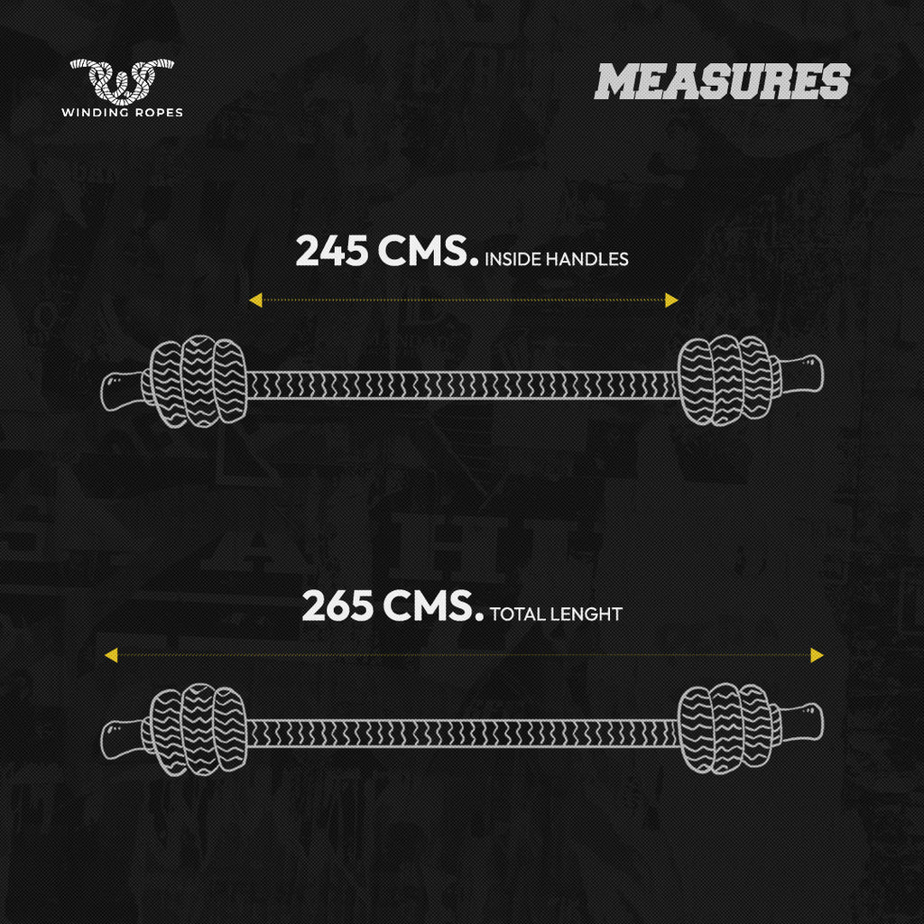 Starter Pack: 12mm rope & 0.75 kgs Ghost Shark