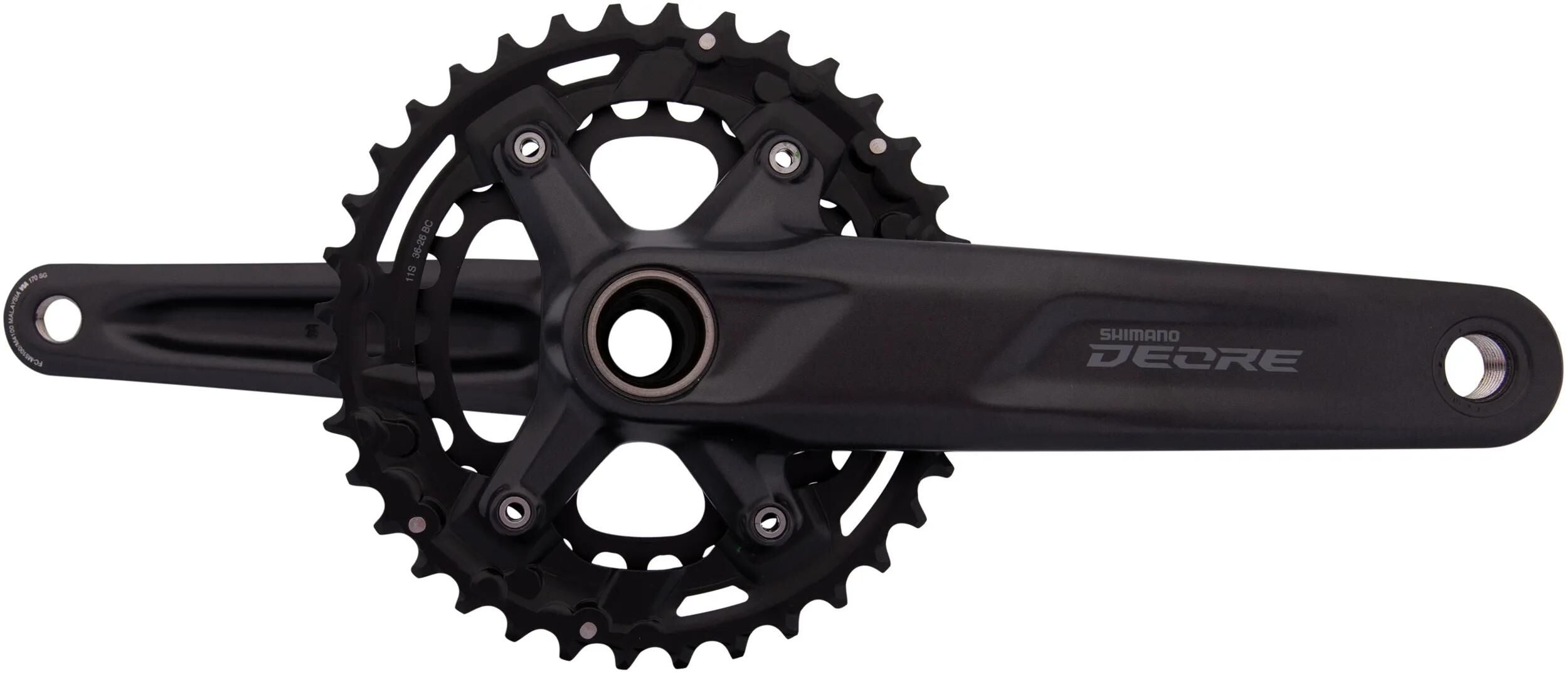 Shimano deore fc-m5100-2 11-speed crank 36 26