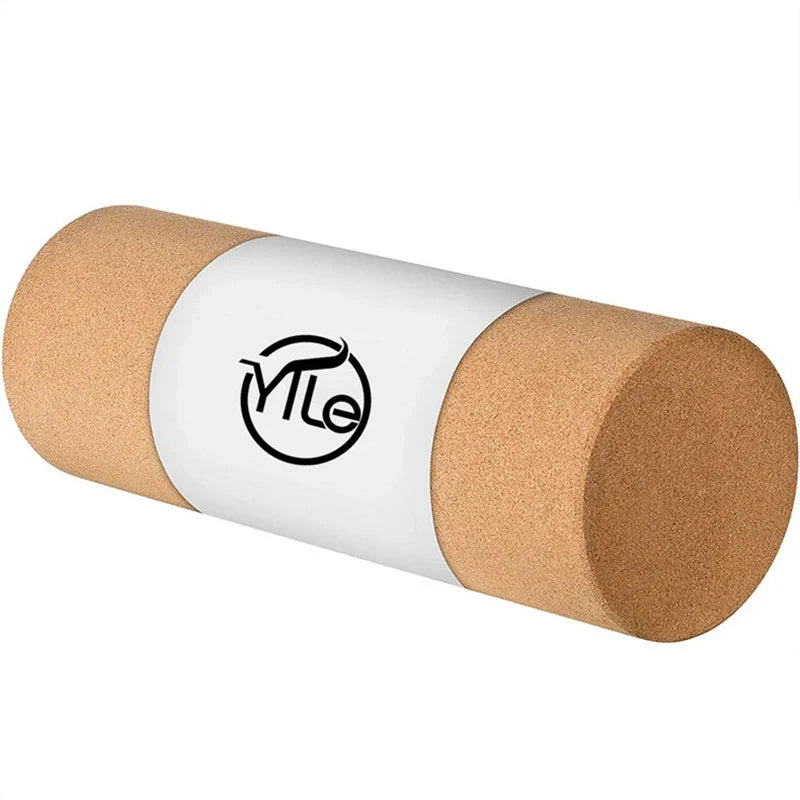 High-Density Natural Cork Yoga Pillar