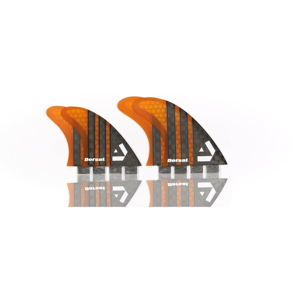 DORSAL Surfboard Fins Quad 4 Set FCS Compatible-3