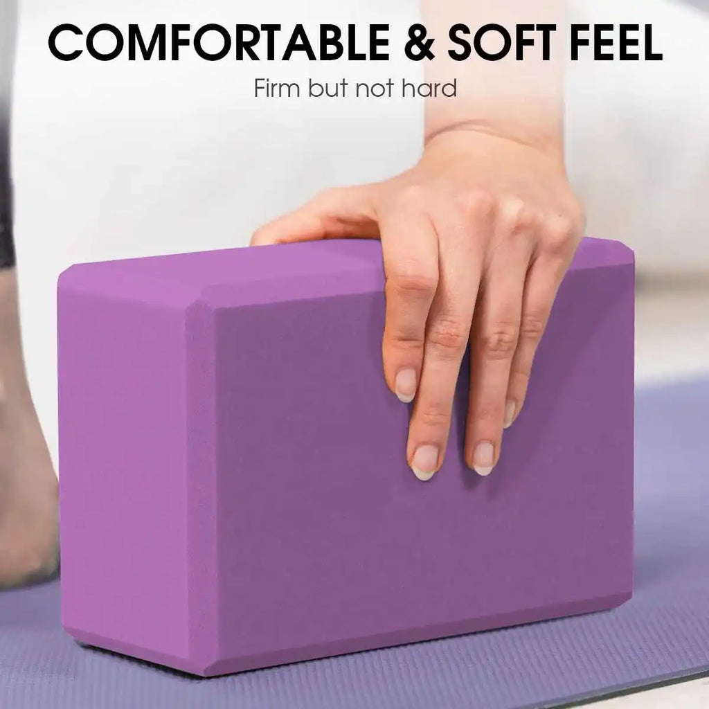 Yoga Building Blocks EVA Pilates Bricks (2 Pcs)