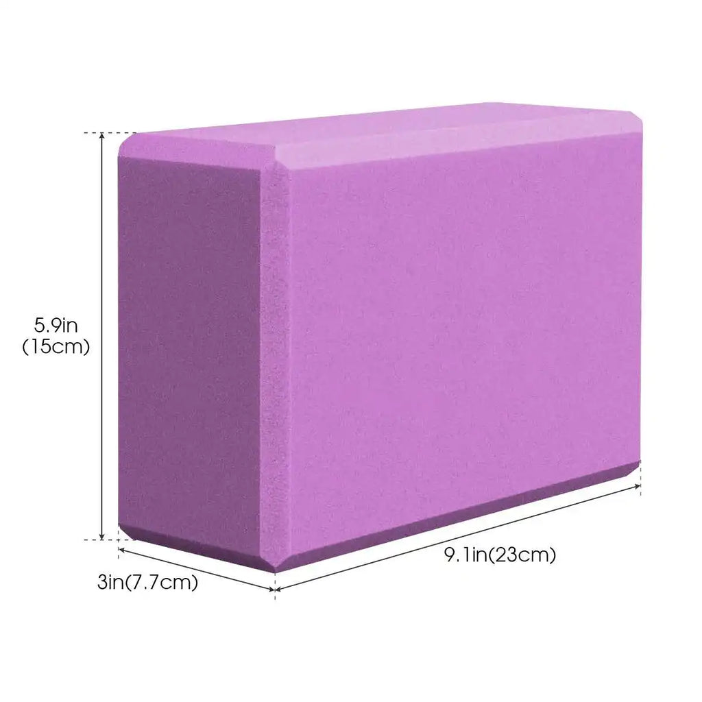 Yoga Building Blocks EVA Pilates Bricks (2 Pcs)