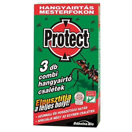 Protect Hangyairtó csalétek, 3 db,  "Combi" (KHT941)