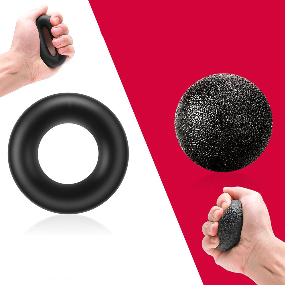 5-piece hand exercise flexor set with counter