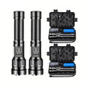 LED Flashlight with COB Work Light Rechargeable (5000LM)