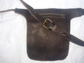 Flat double button pencil case