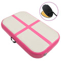 Vidaxl inflatable gymnastics mat with pump 60x100x15 cm PVC pink