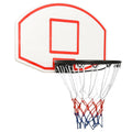 Vidaxx basketball board 71x45x2 cm polyethylene white