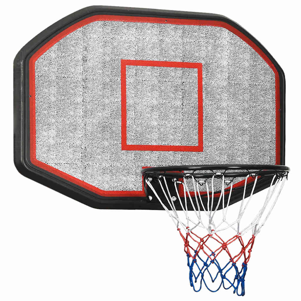 Vidaxl basketball backboard 109x71x3 cm polyethylene black