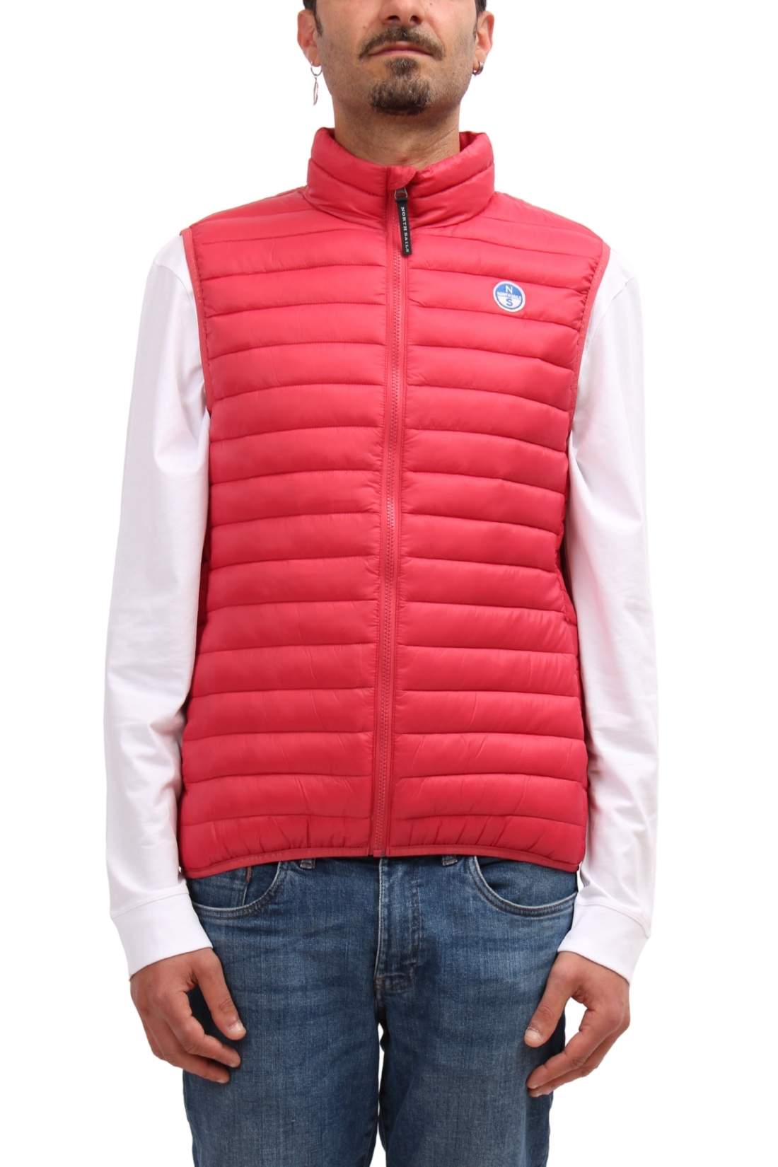 NORTH SAILS - Men's logo sleeveless jacket  - Size XXL