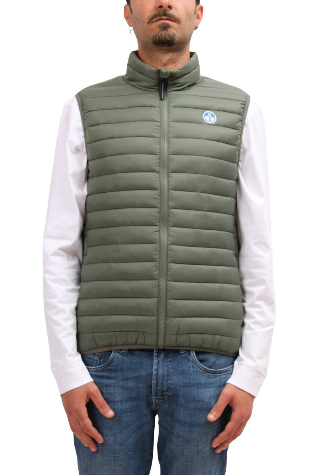 NORTH SAILS - Men's logo sleeveless jacket  - Size XXL