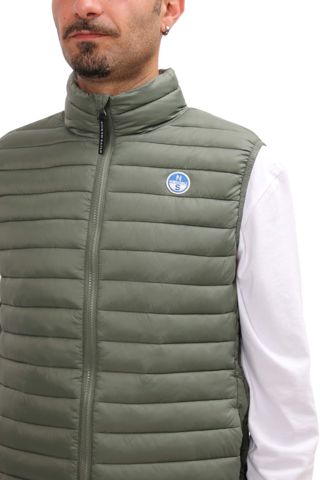 NORTH SAILS - Men's logo sleeveless jacket  - Size XXL