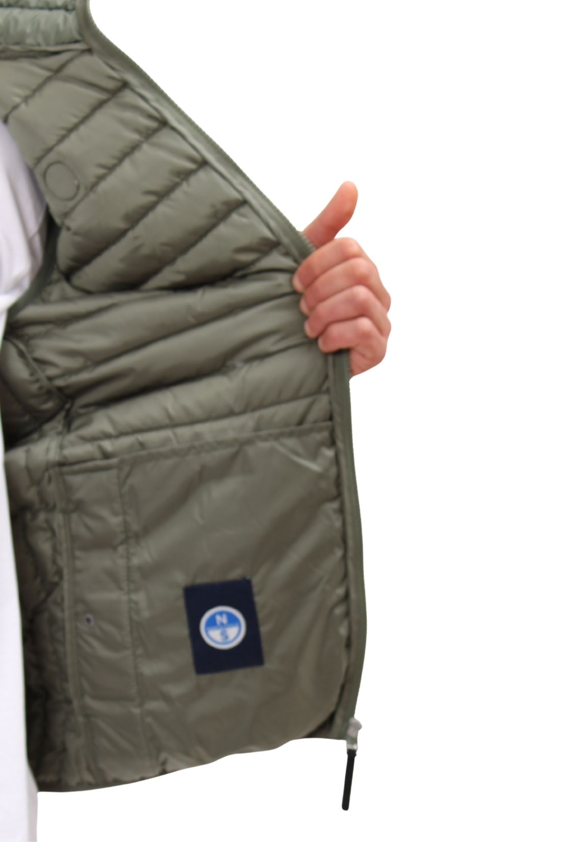 NORTH SAILS - Men's logo sleeveless jacket  - Size XXL