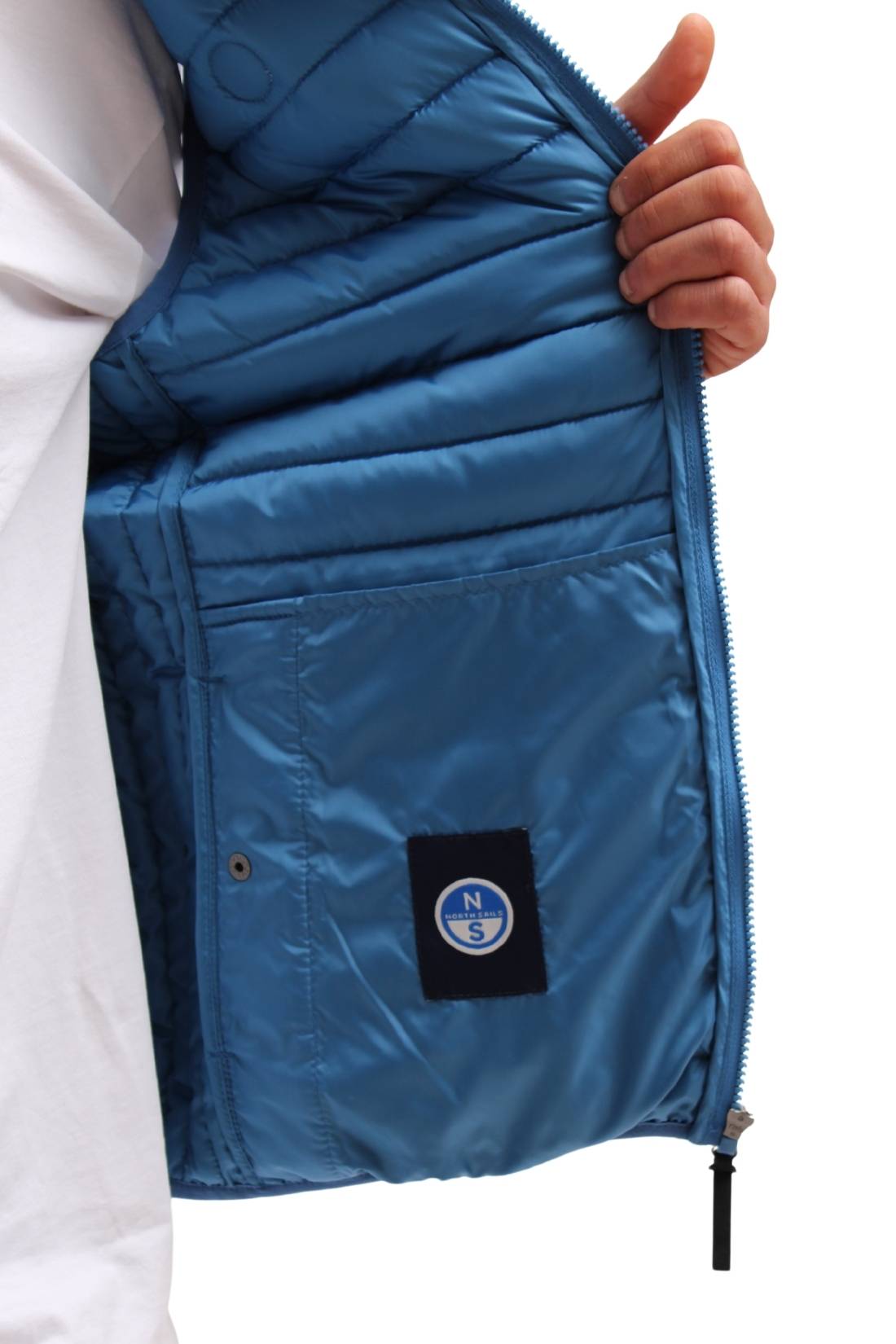 NORTH SAILS - Men's logo sleeveless jacket  - Size XXL