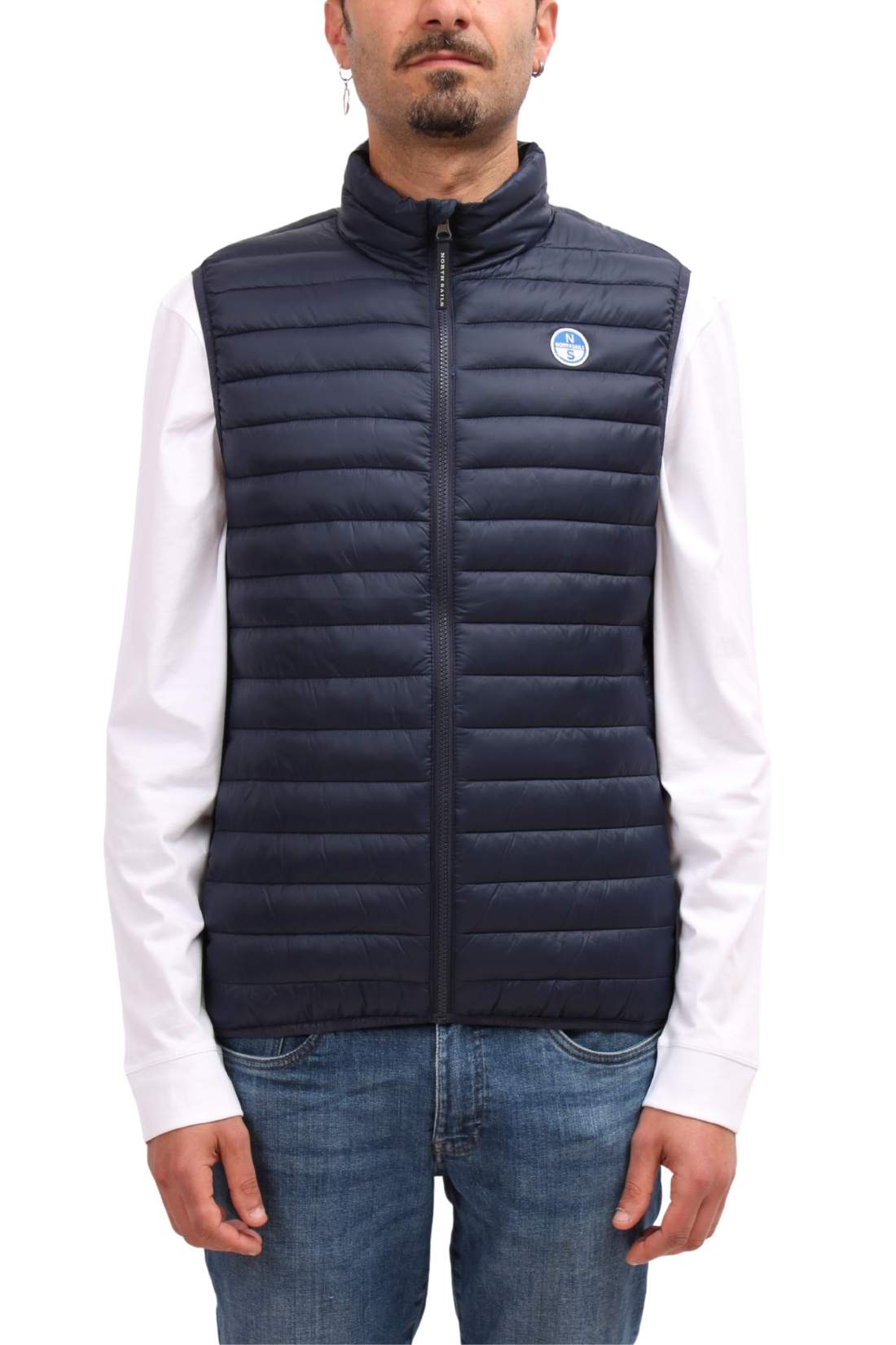 NORTH SAILS - Men's logo sleeveless jacket  - Size XXL