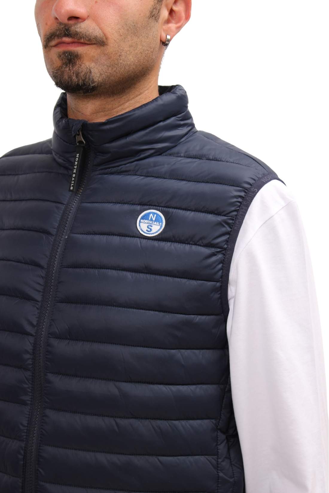 NORTH SAILS - Men's logo sleeveless jacket  - Size XXL