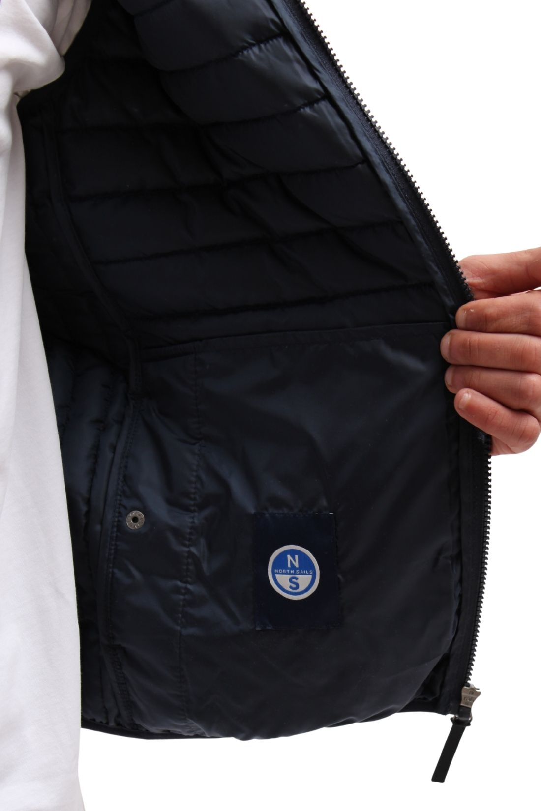NORTH SAILS - Men's logo sleeveless jacket  - Size XXL