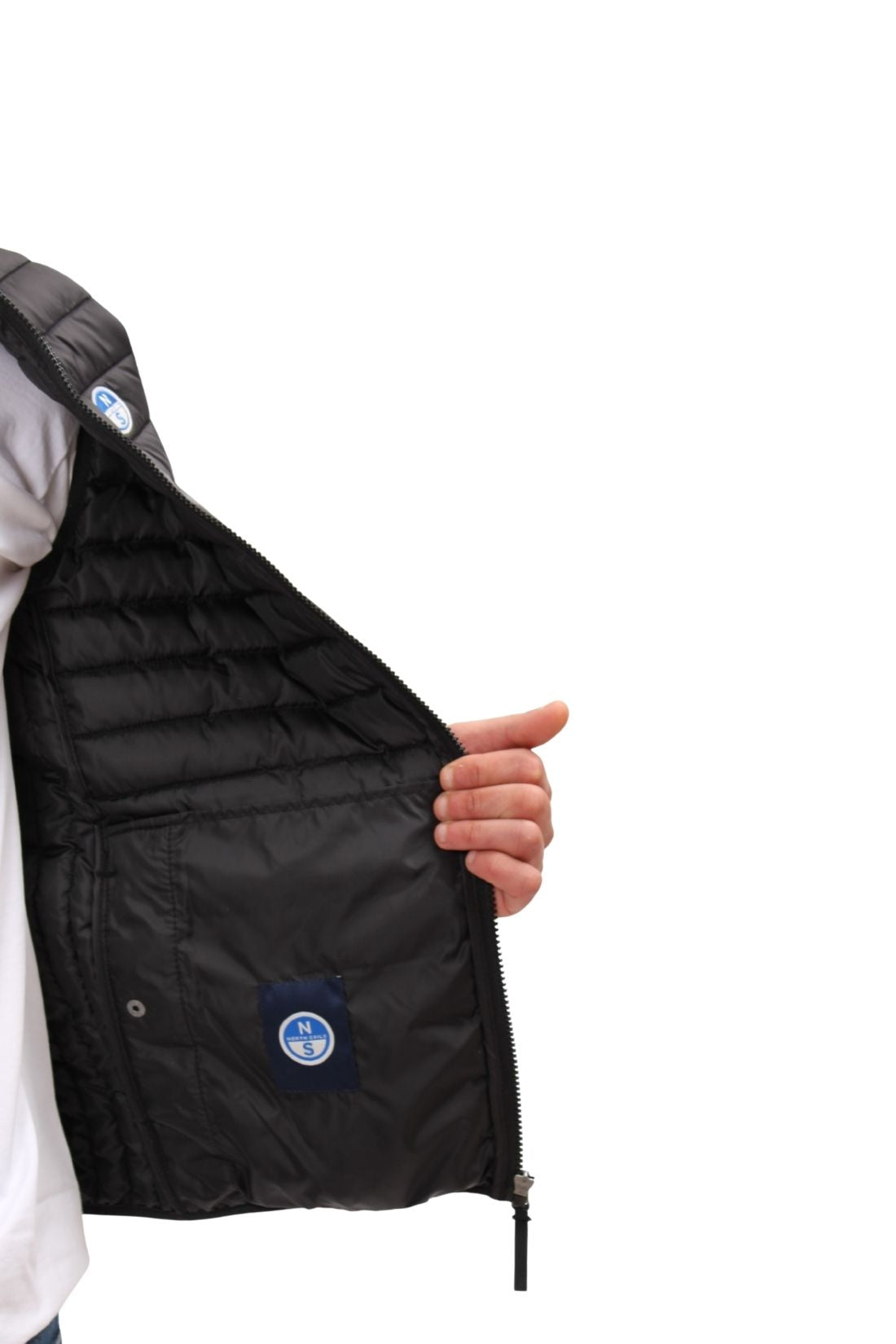 NORTH SAILS - Men's logo sleeveless jacket  - Size XXL