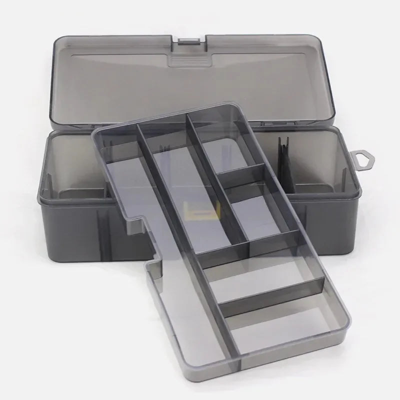 Waterproof Double Layer Fishing Tackle Box
