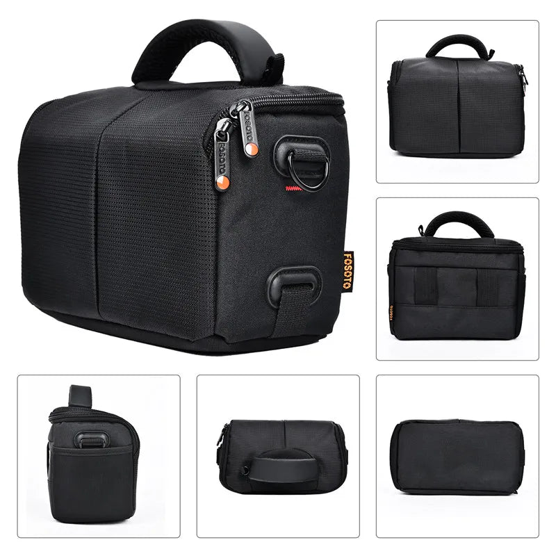 Waterproof Anti-Shock Digital Camera Bag Black