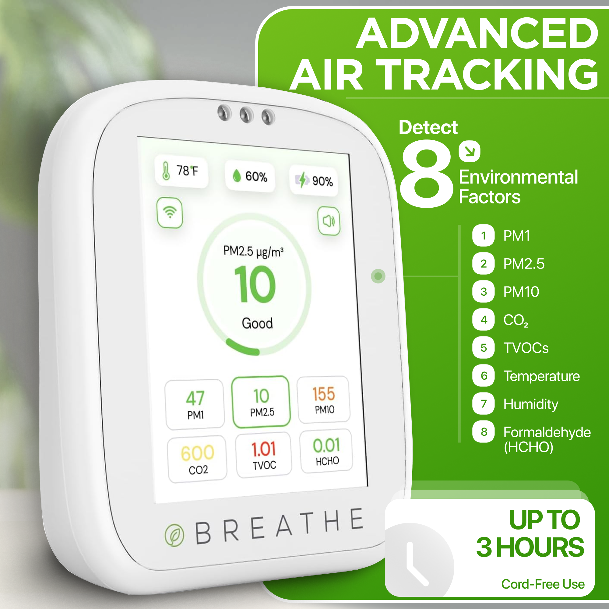 BREATHE Air Quality Monitor