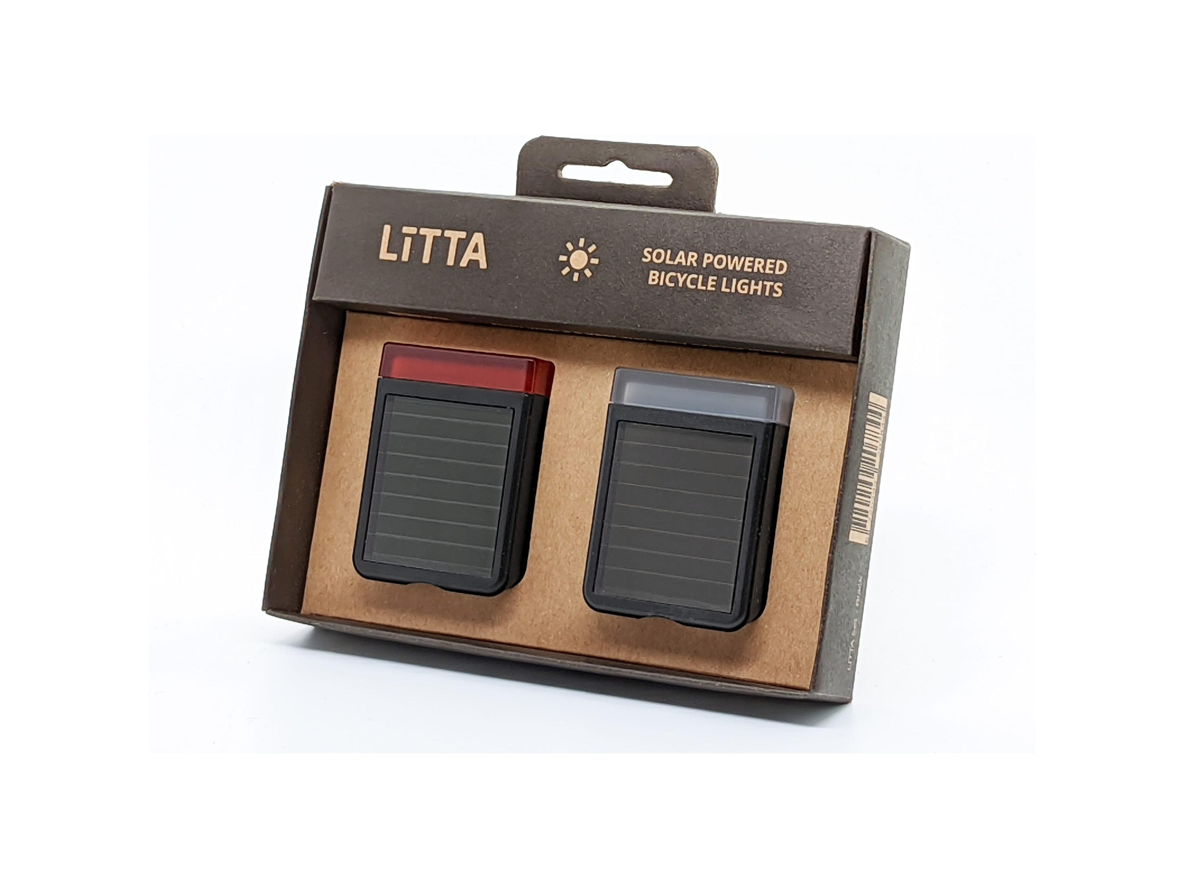 LITTA solar lighting set black
