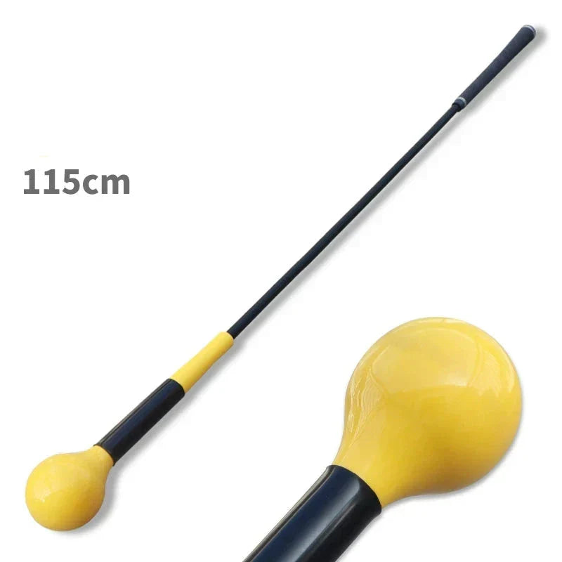 Golf Swing Practice Stick –  (115Cm, Yellow)