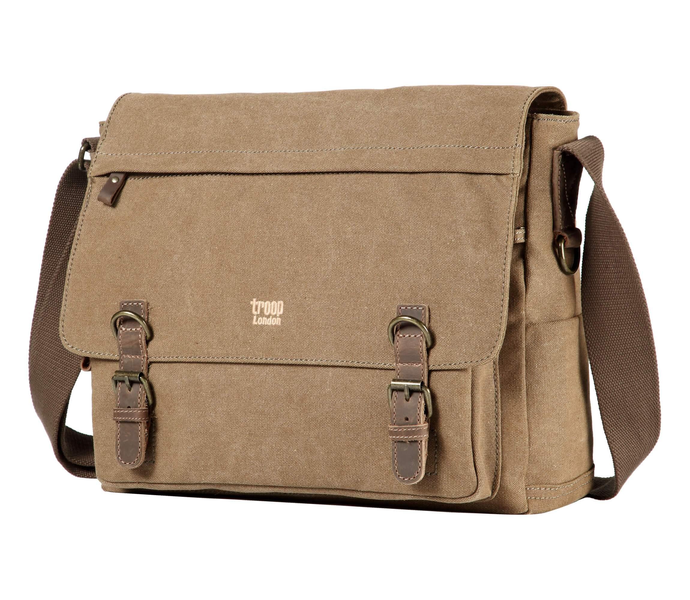 Canvas Laptop Messenger Bag | TRP0207