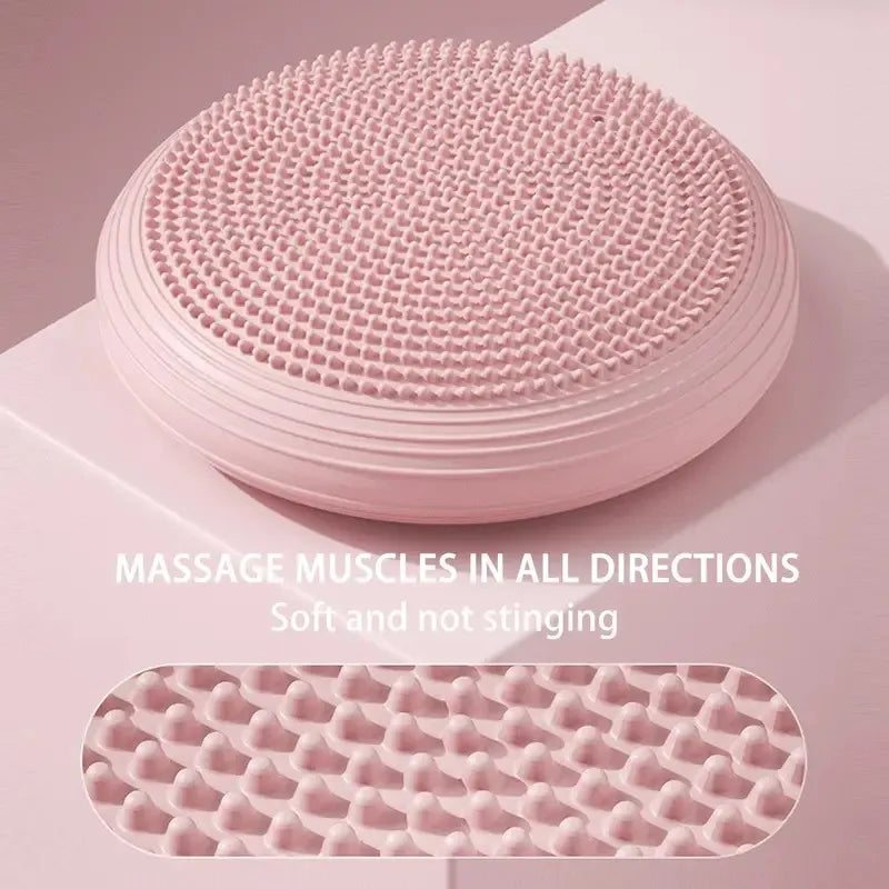 Thickened Yoga Mat for Balance & Fitness (Pink)