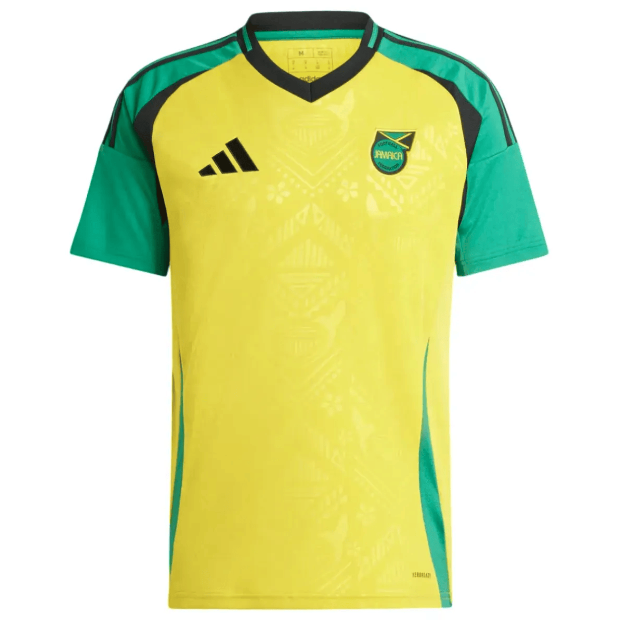 Jamaica national team Home soccer jersey 2024/25 - Adidas