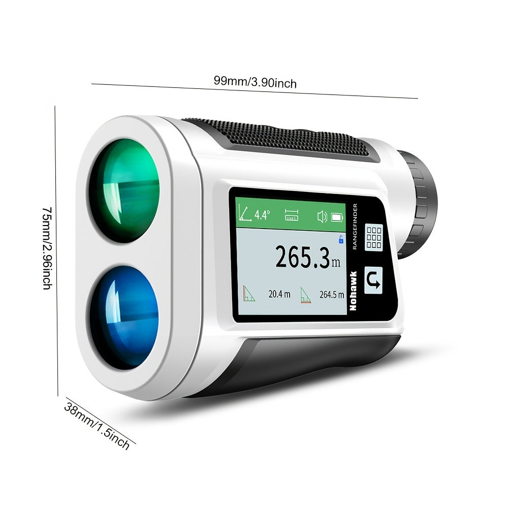 1000-Yard USB Rechargeable Laser Rangefinder