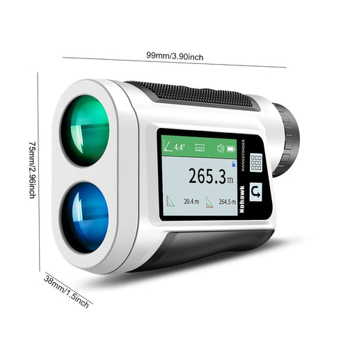 1000-Yard USB Rechargeable Laser Rangefinder