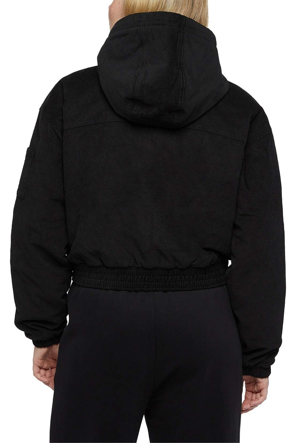 DICKIES - Giacca donna crop in velluto con cappuccio-2