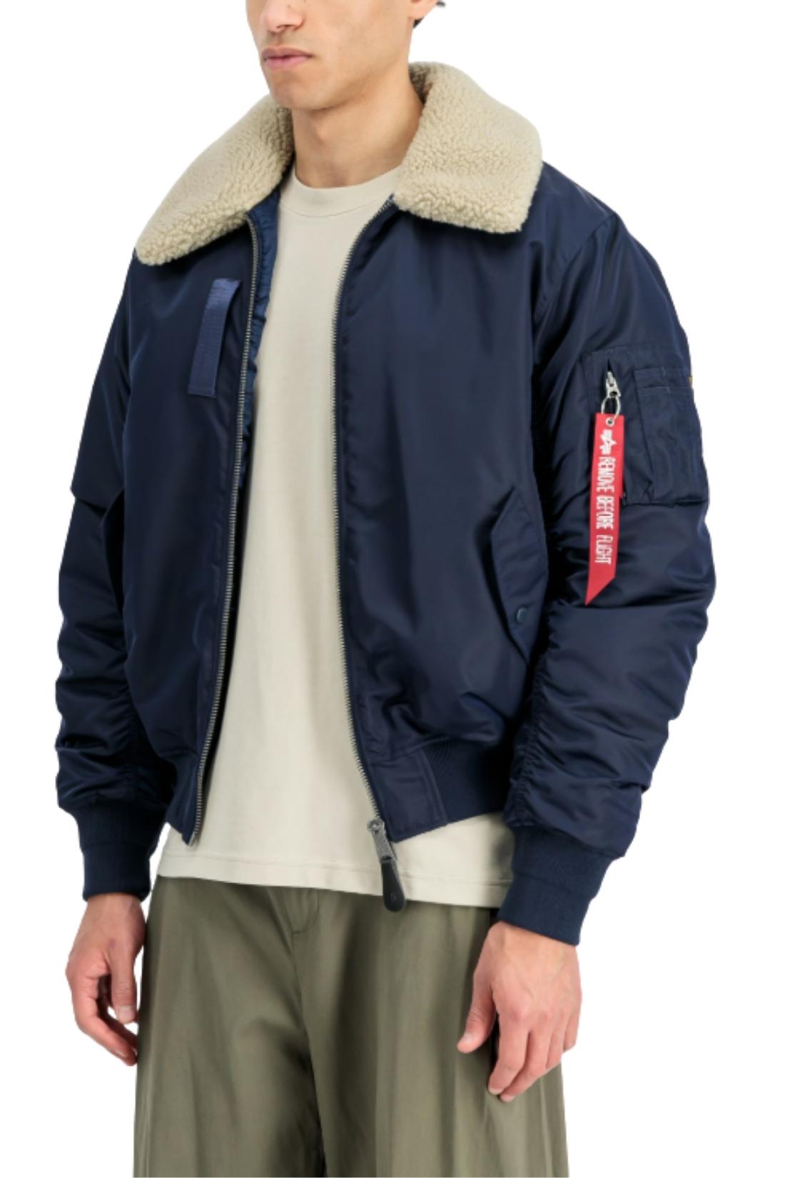 ALPHA INDUSTRIES - Men's B-15 MOD Reversible bomber jacket