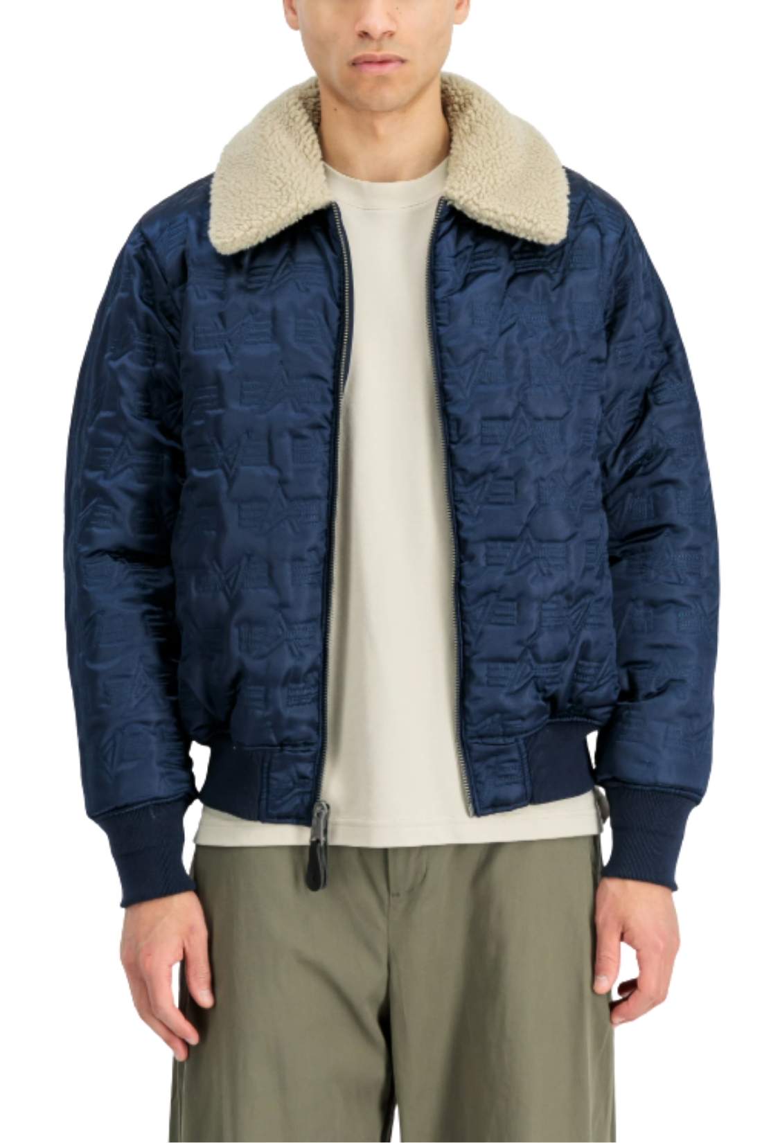 ALPHA INDUSTRIES - Men's B-15 MOD Reversible bomber jacket