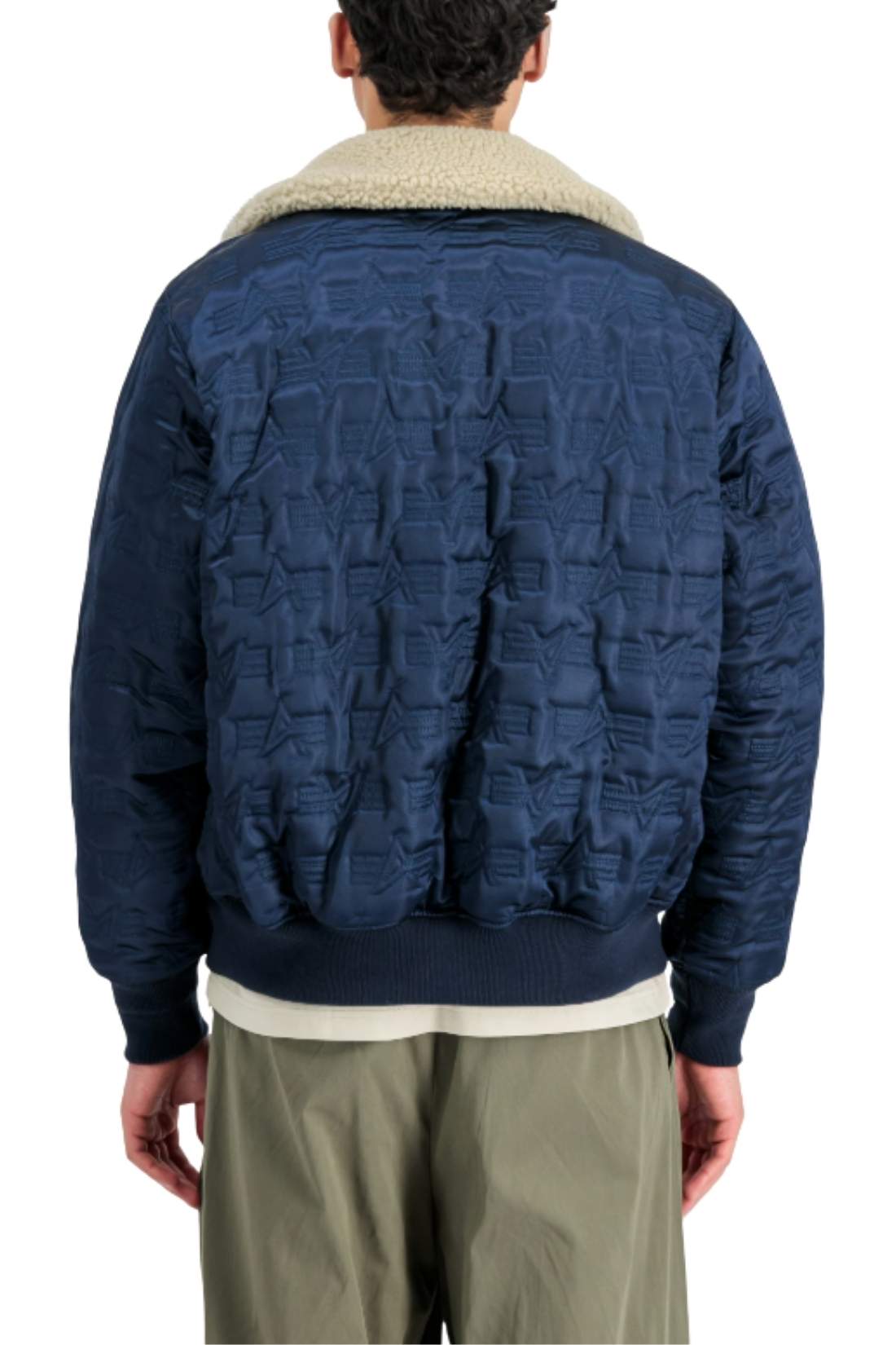ALPHA INDUSTRIES - Men's B-15 MOD Reversible bomber jacket