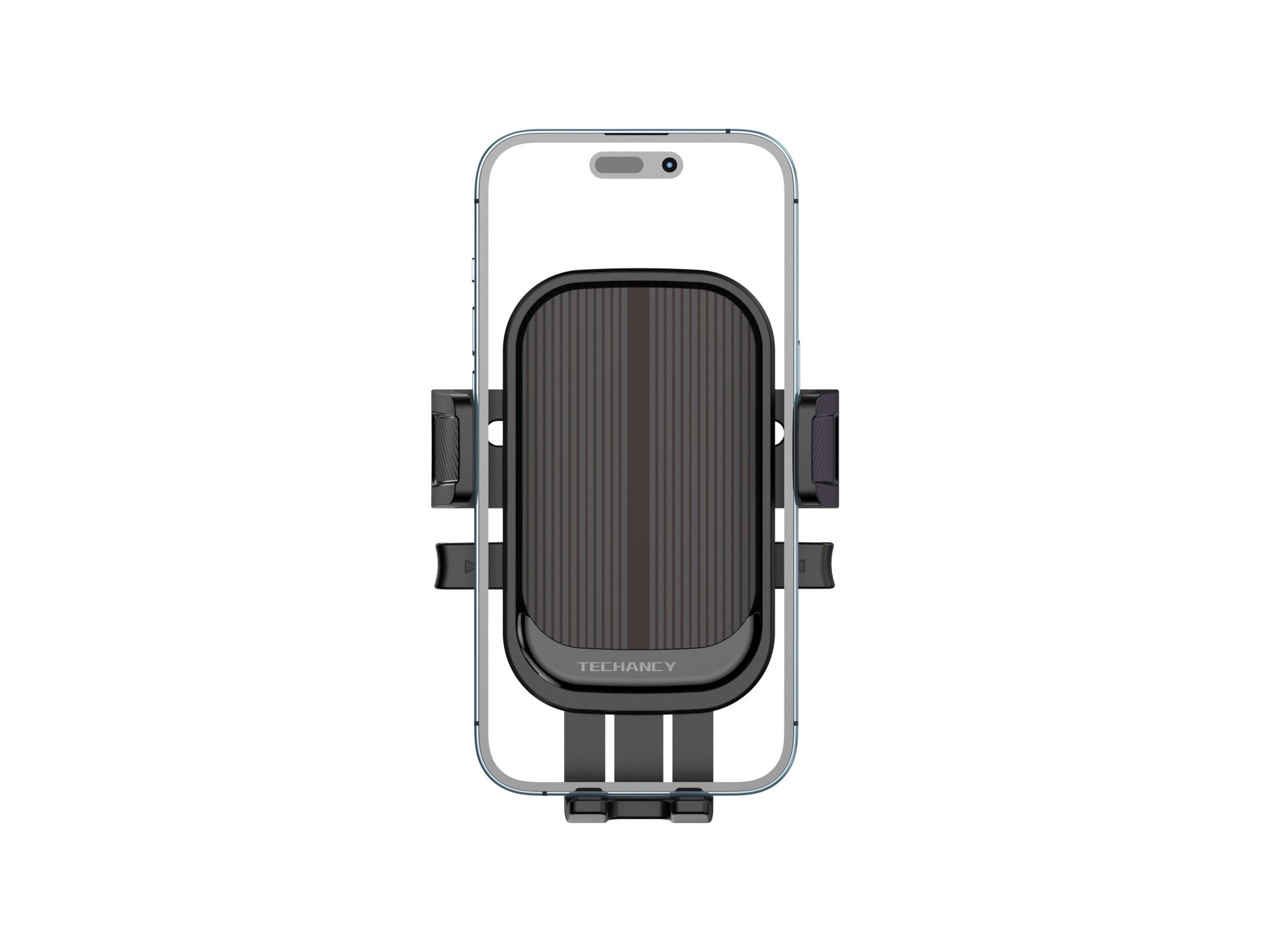 Techancy Suporte Para Telemóvel Para Automóvel Ti2318 Preto, 4,0-7,2 Polegadas, Suporte Para Ventosa, Bloqueio Com Um Toque