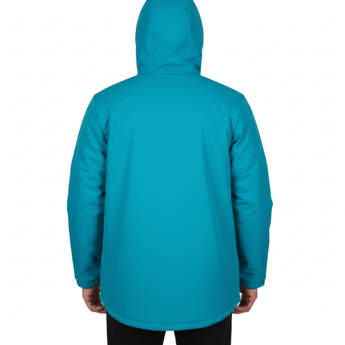 AC Milan soccer winter padded jacket 2020/21 water blue - Puma