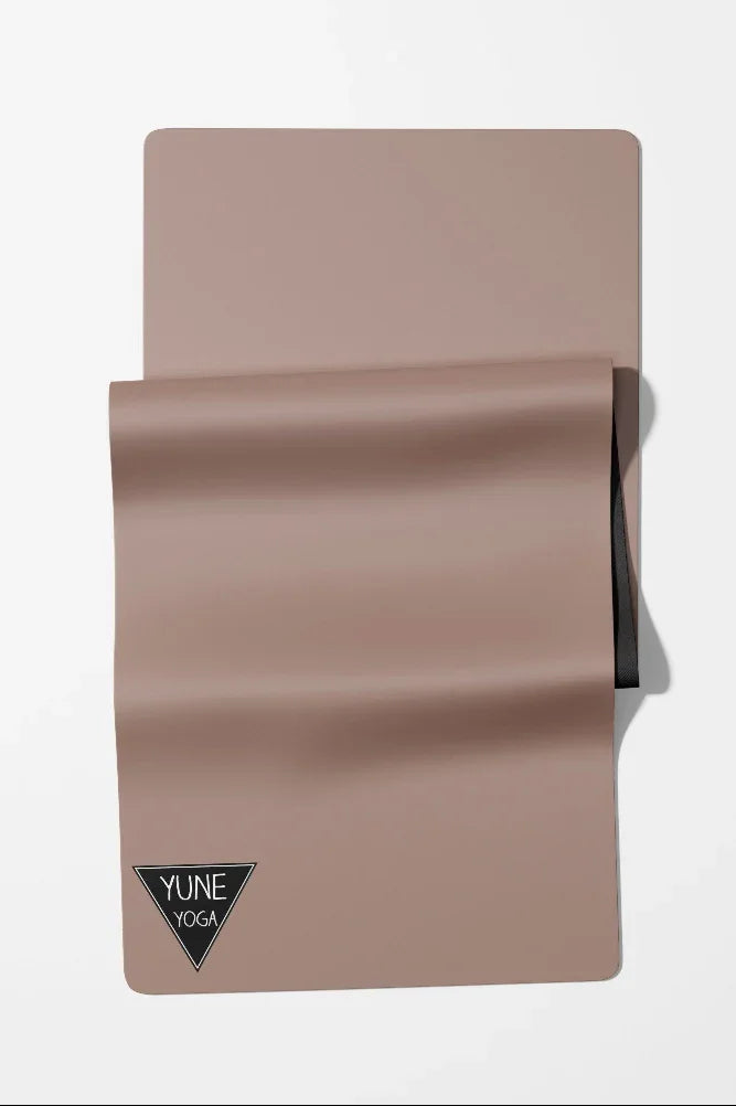 Yune Natural Rubber Yoga Mat – 6mm Eco-Friendly, Non-Slip, Sustainable Yoga Mat for All Practices