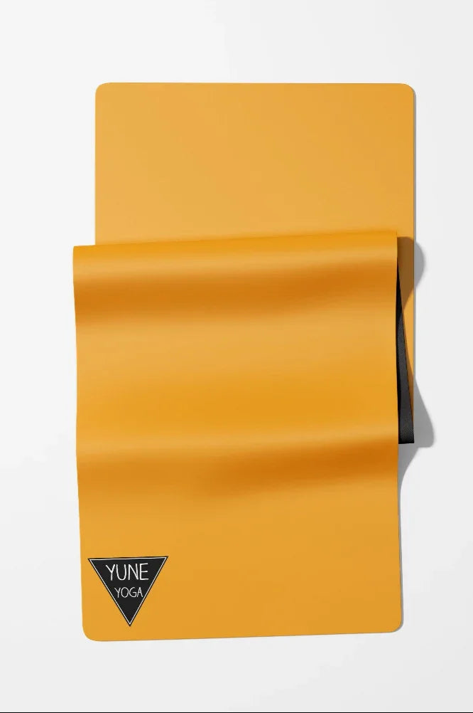 Yune Natural Rubber Yoga Mat – 6mm Eco-Friendly, Non-Slip, Sustainable Yoga Mat for All Practices