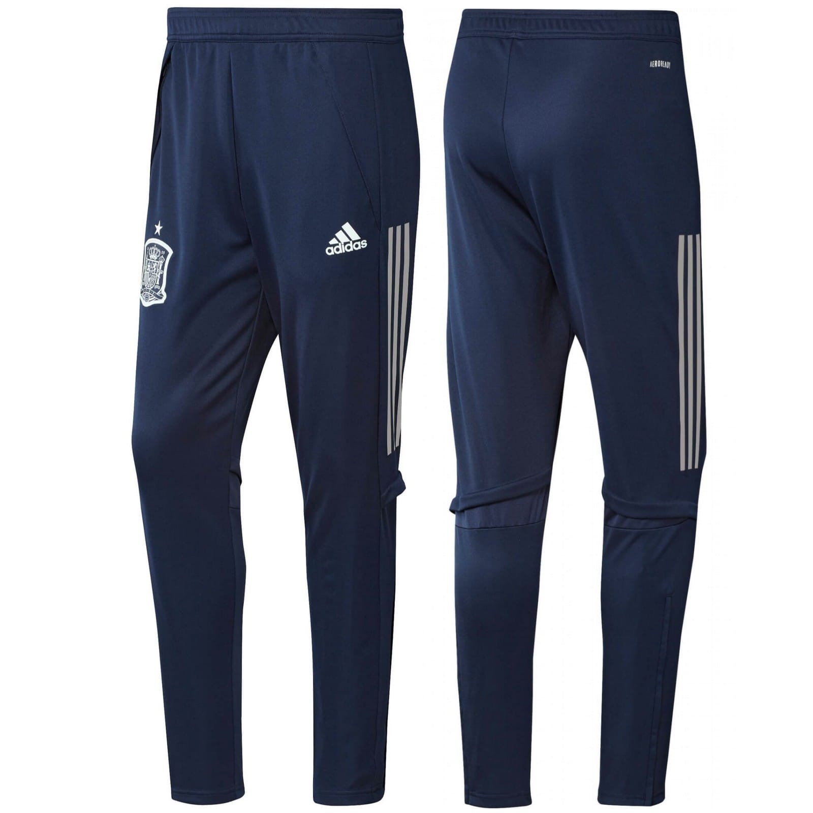 Spain grey training technical Soccer tracksuit 2020/21 - Adidas