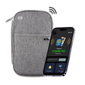 Canvas Passport Tracker Holder